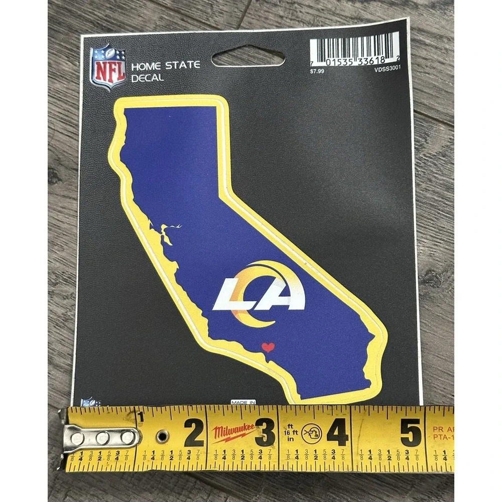 Los Angeles LA Rams Reserved‎ Parking Sign NFL Man Cave Garage Decor Bundle Lot